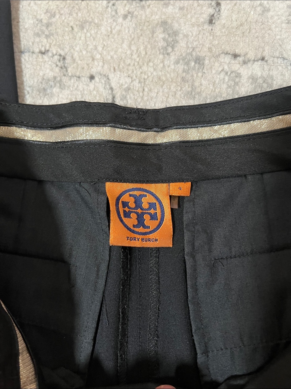 Tory Burch Black Pant